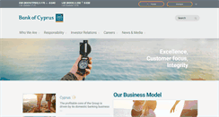 Desktop Screenshot of bankofcyprus.com